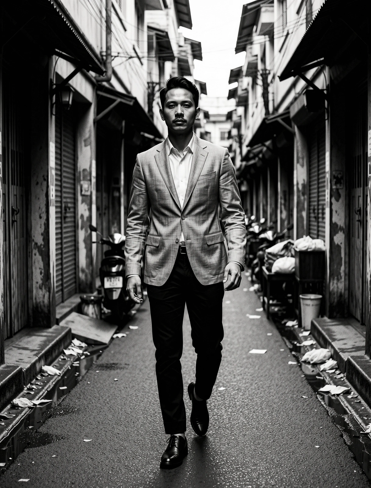 Urban Dandy Portrait